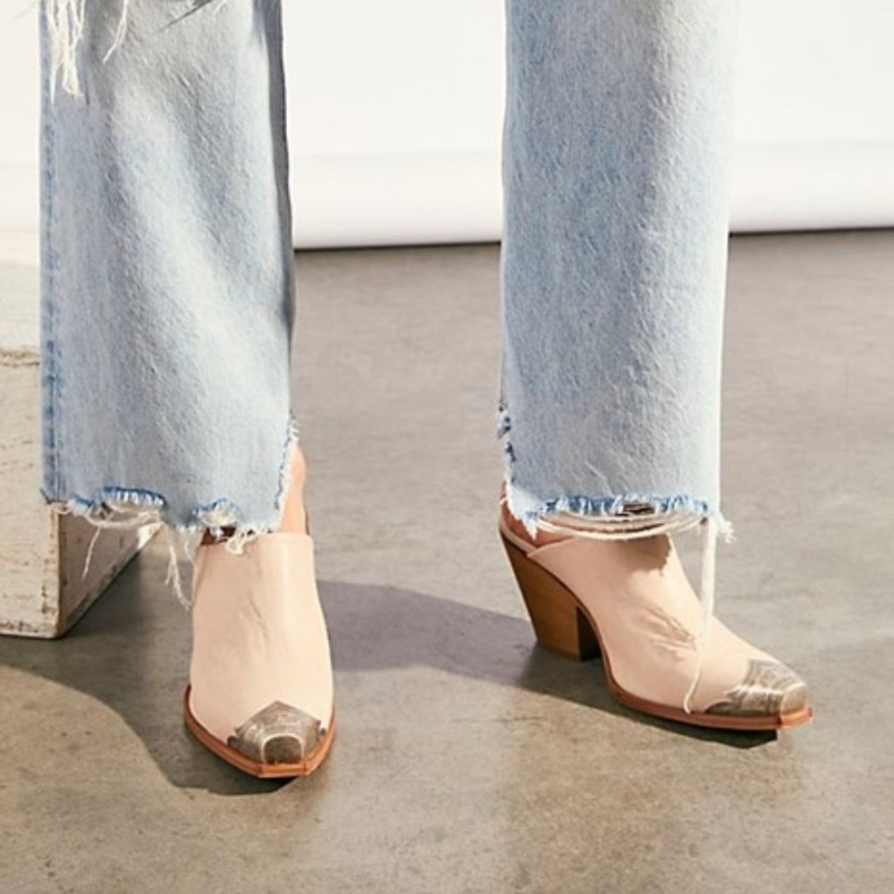 Free People Brayden Western Mules